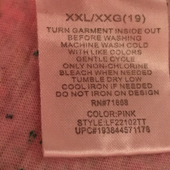 WB Looney Tunes Space Jam Women’s Pink Heather Tank Top Size XXL (19) - Picture 6 of 6